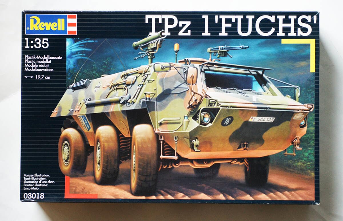 レベル 1/35 TPz 1 FUCHS フクス装甲兵員輸送車 03018 プラモデル